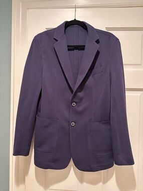 Quince Cotton Pique Knit Blazer - Men’s Small